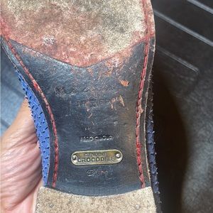 MEZLAN GENUINE CROCODILE SHOES SIZE 9.5